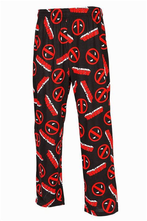 deadpool replica pants|deadpool lounge pants.